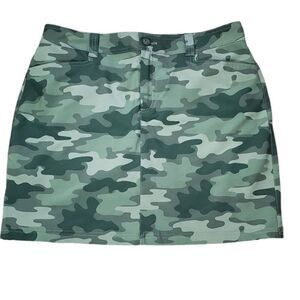 Eddie Bauer Green Camo Skirt